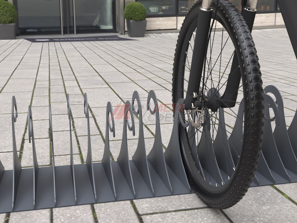 Велопарковка Волна 8 мест