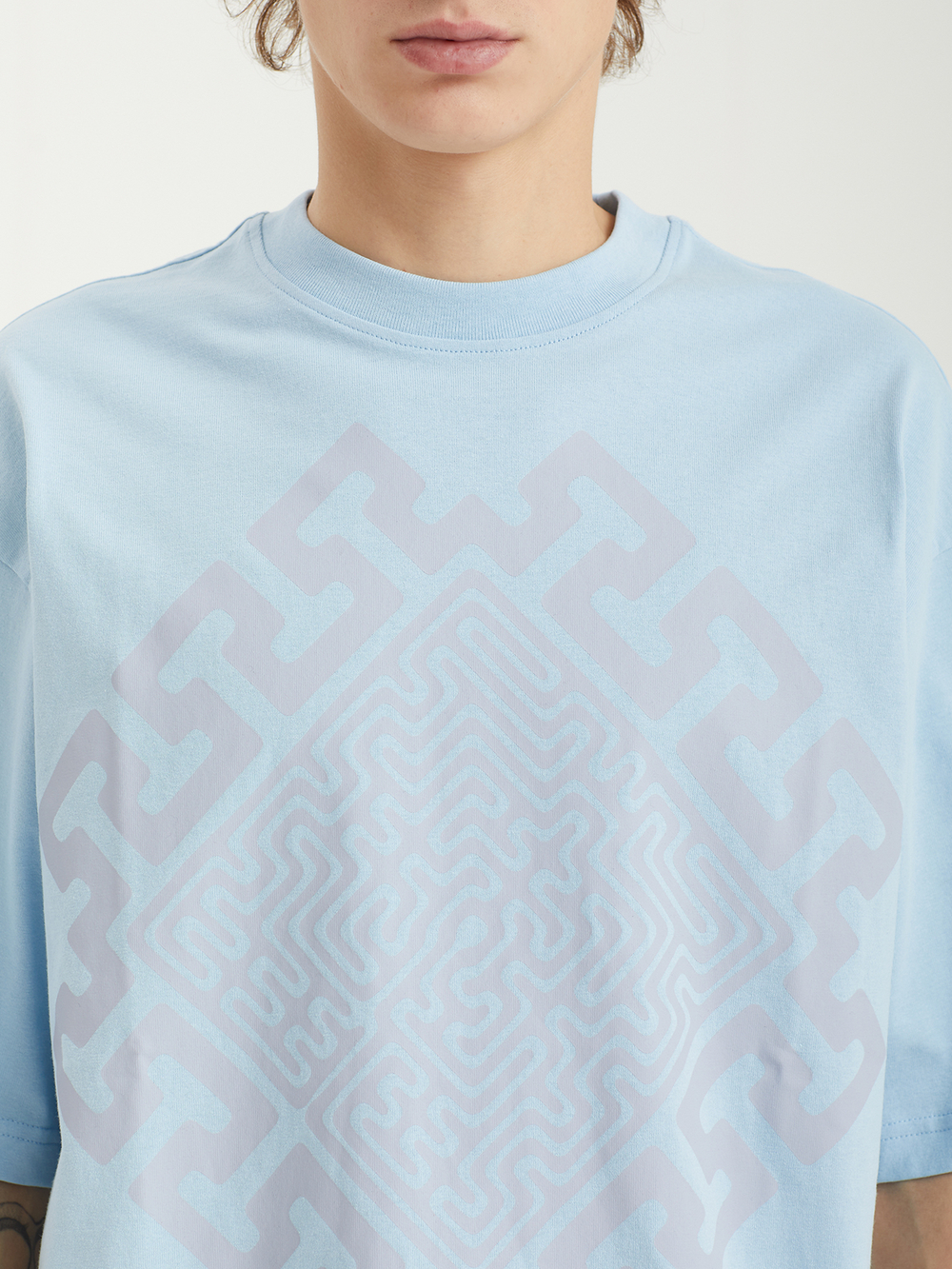 Мужская Футболка Ttt Maze