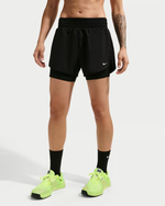 Nike One Женские шорты Dri-FIT с высокой талией, 8 см, 2 в 1 - NIKE