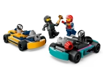 Конструктор LEGO City 60400 Гоночные картинг-кары и водители