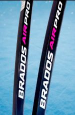Беговые лыжи BRADOS AIR PRO SKATE с установленной платформой NIS (2025/2026)