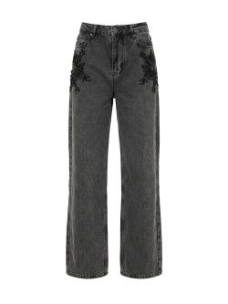 Джинсы АУРА, черный