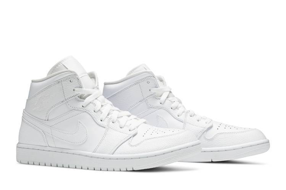 Кроссовки Jordan Air Jordan 1 Mid "Triple White"
