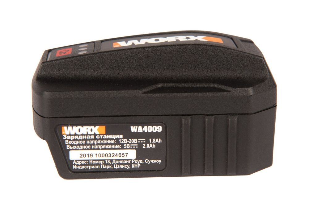 USB адаптер Powerbank для аккумуляторов WORX WA4009 POWERSHARE