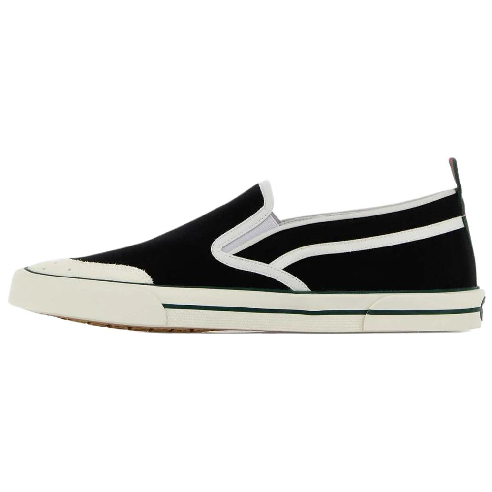 GUCCI Low top Canvas Shoes Men"s Black