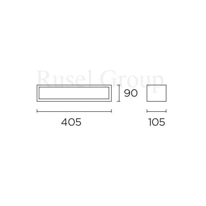 Настенный светильник Leds C4 FLOW AP