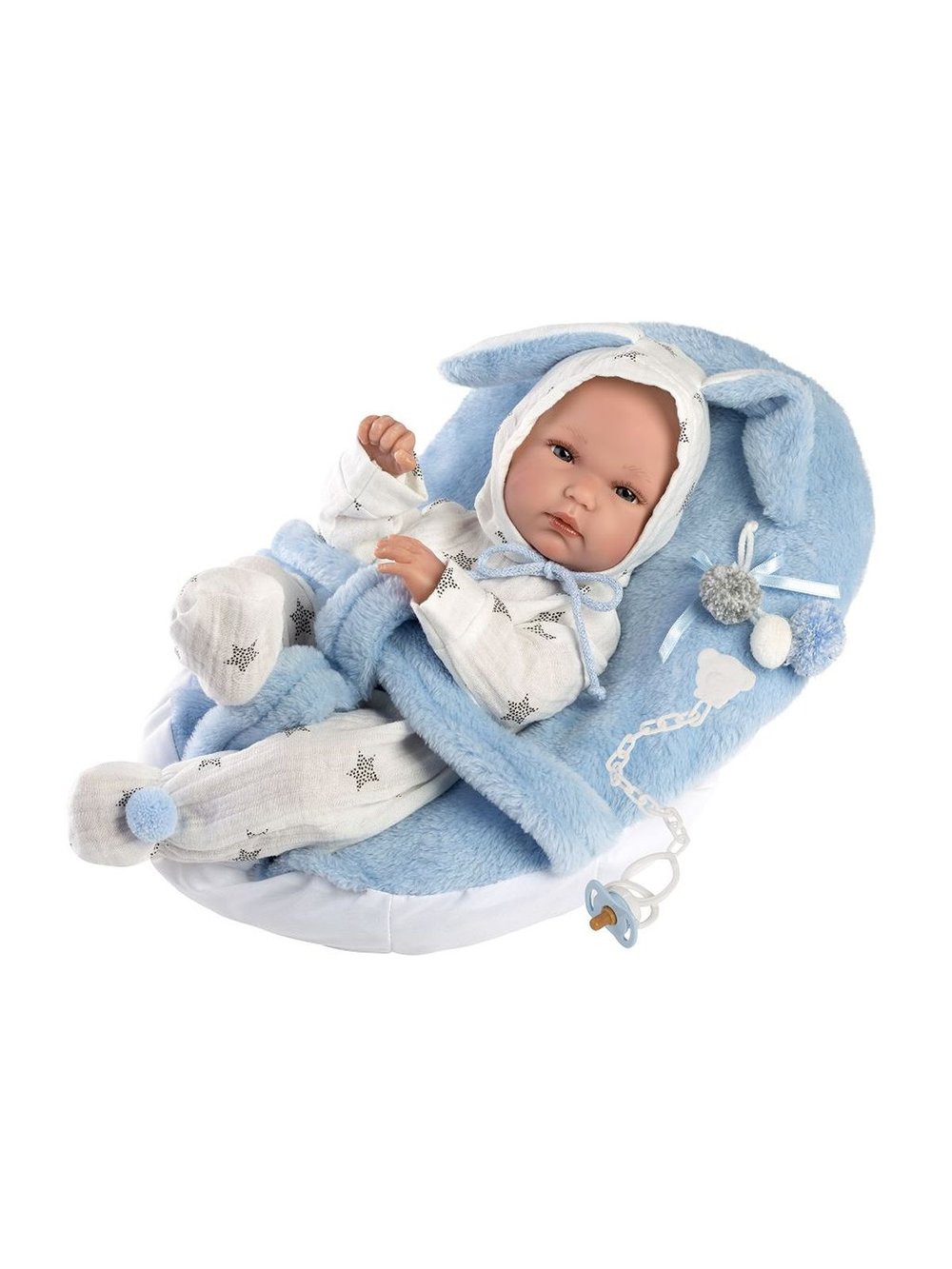 Кукла Llorens виниловая 35см Bimbo (63585)