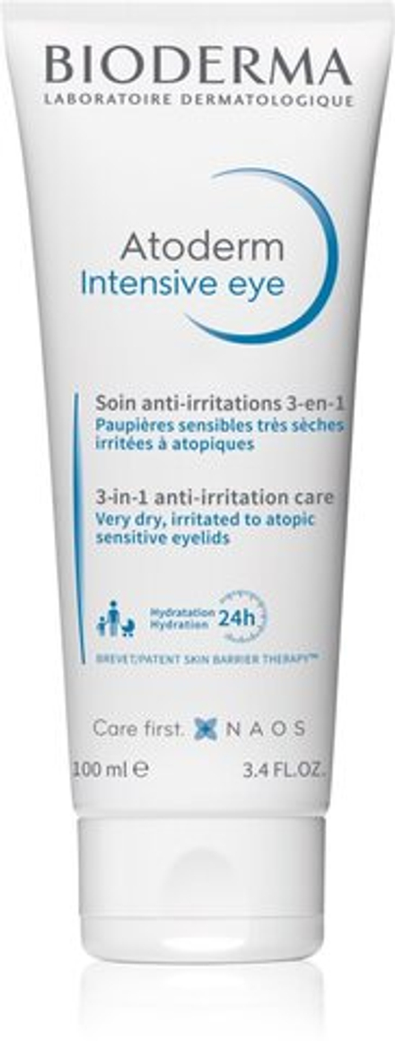 Bioderma Atoderm Intensive Eye - успокаивающий уход за раздраженными веками /   100  ml  / GTIN 3701129801963