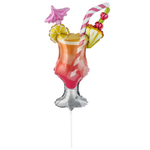 Шар Фольгированный Коктейль в бокале (Ассорти)