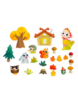 Набор из фетра на липучках ЛЕС