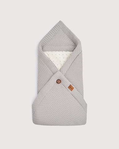 Конверт-плед вязаный