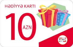 Hədiyyə kartı 10 AZN