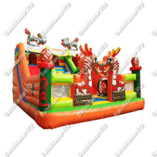 Коммерческий надувной батут "Фестиваль Драконов"