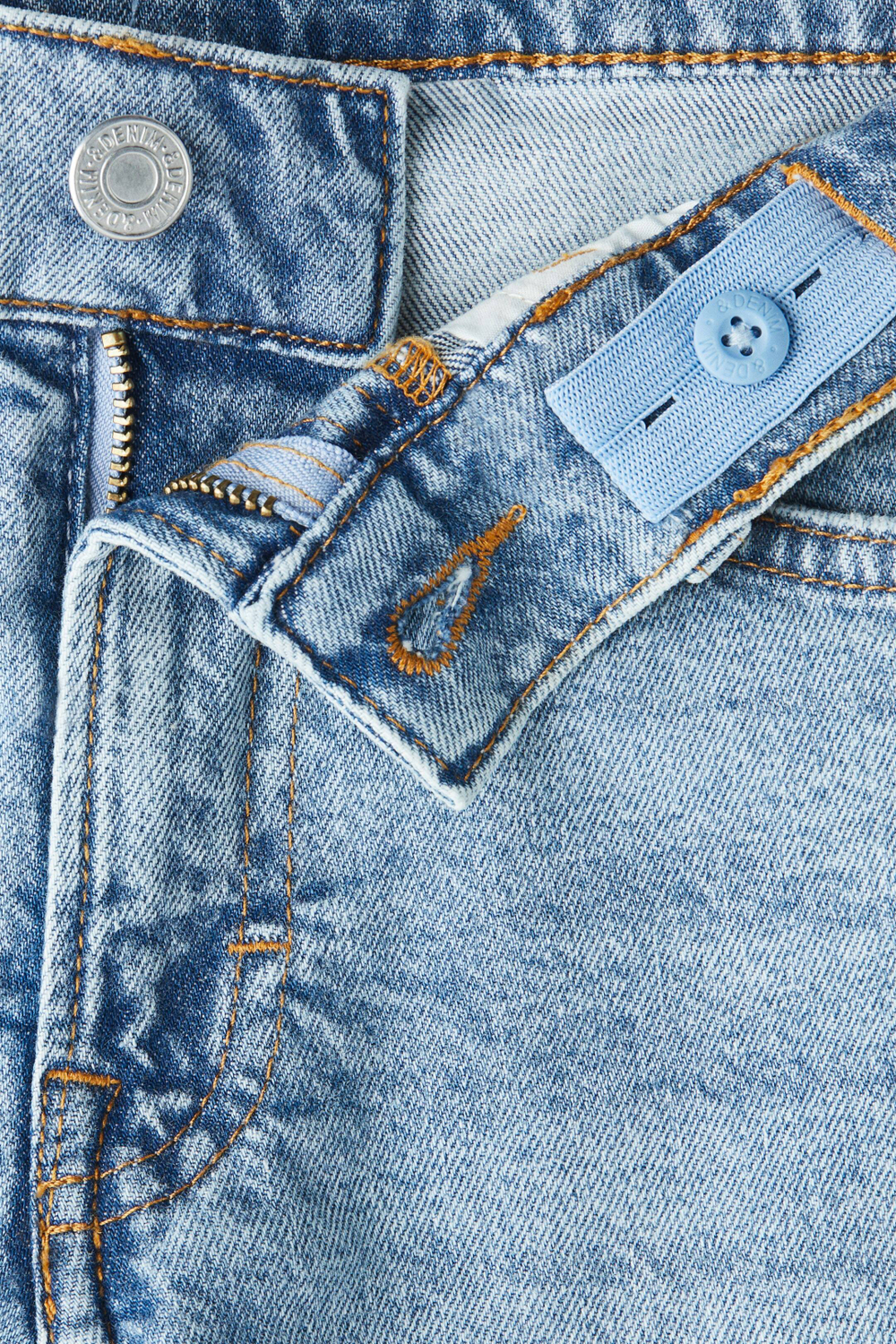 H&M Джинсы эластичные облегающие, синий