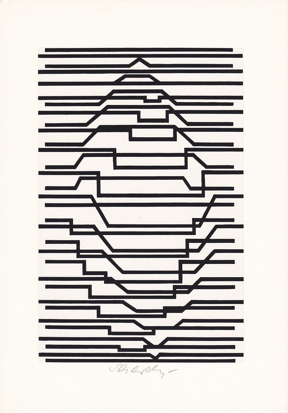 Виктор Вазарели. Рождения. С оригинальными литографиями, подписанными художником