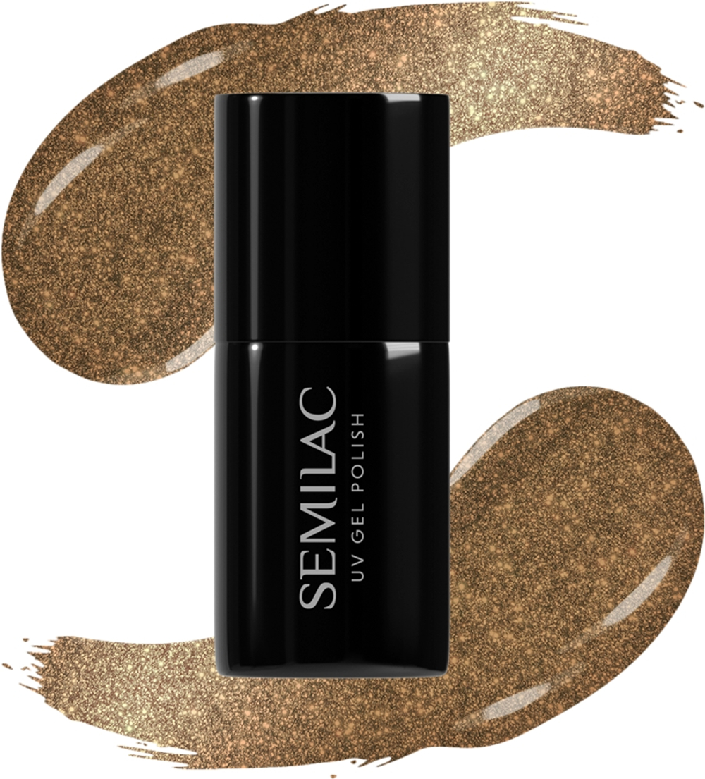 Semilac UV Hybrid Brides Babes - Гибридный лак для ногтей с использованием УФ / Светодиодной лампы оттенок 487 The It Girl, 7 ml