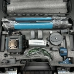 Лазерный уровень BOSCH нивелир зеленый луч с сенсорным дисплеем и штативом