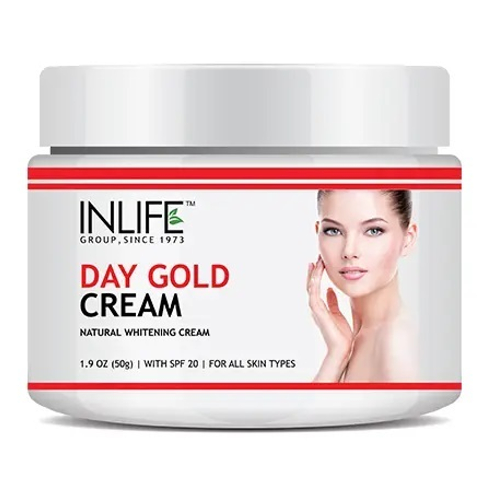 Крем для лица Inlife дневной Day Gold Cream 50 г