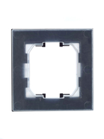 BRITE Рамка 1-местная IP44 РУ-1-БрГ-44 графит IEK