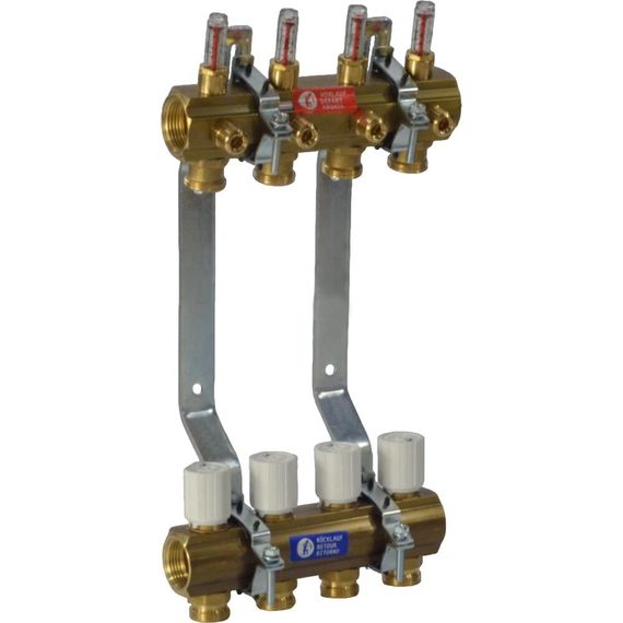 Комплект коллекторного узла Giacomini 1 x 3/4E /4, R553KY064 — (4)