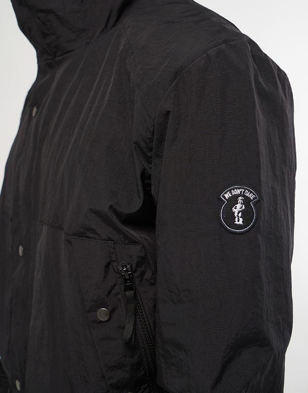 Ветровка We Don’t Care Crinkle Nylon Windrunner Jacket Black - фото 4