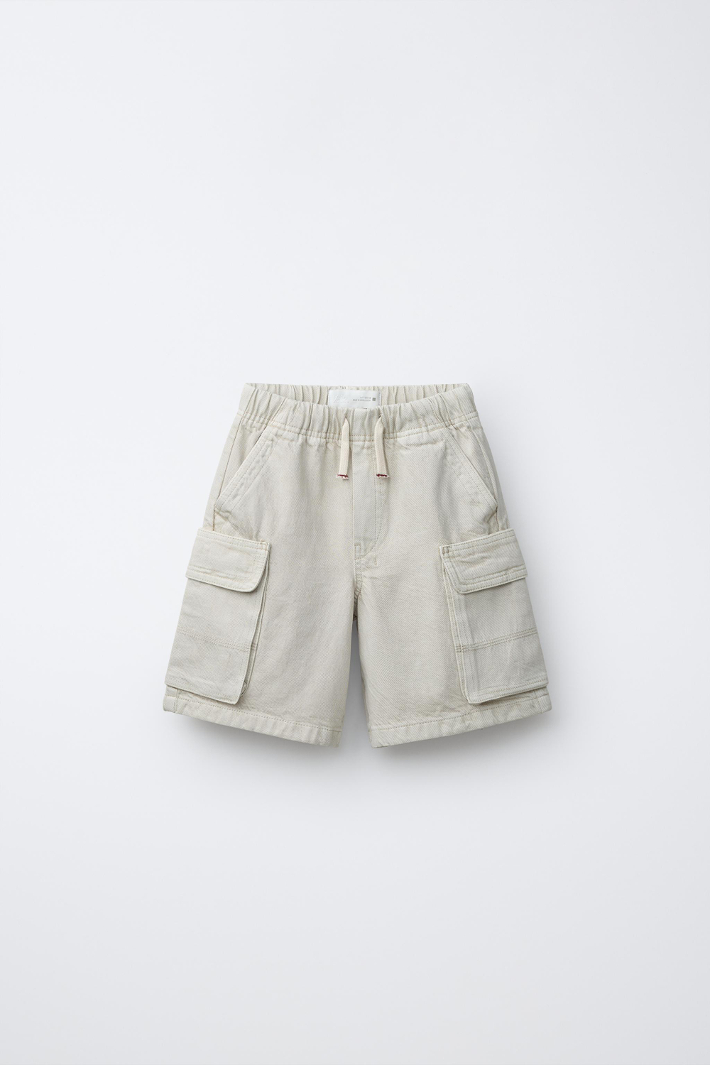 ZARA ШОРТЫ КАРГО, ПЕСОЧНЫЙ