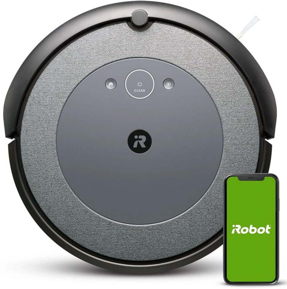 Робот-пылесос iRobot Roomba i3+, серый/черный [i355840plus_rnd](Б/У)