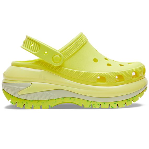 Crocs EVA Classic Light Wheel Thick Sole 'Acid Yellow'