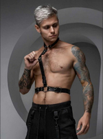 Портупея мужская Mars кожа черный M/L