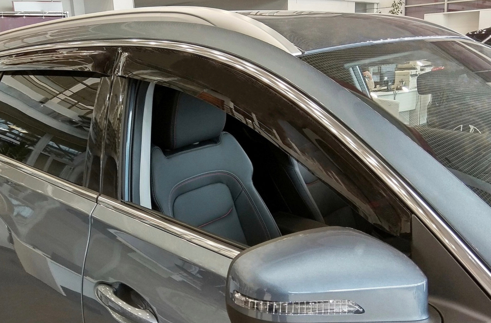 Дефлекторы боковых окон SIM для Chery Tiggo 7/7 Pro (2020-) арт.SCRTIG72032