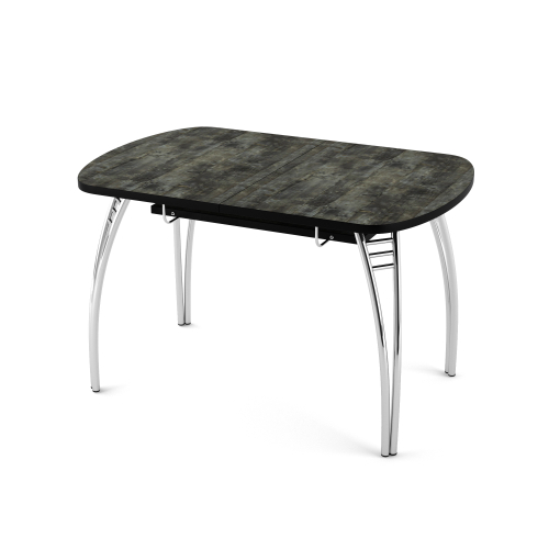 Стол Паук раздвижной В1, пластик Кантри / Хром