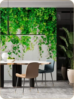 Фотообои Листья в зал, в спальню, в гостиную, на кухню 200х270