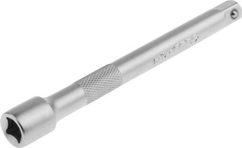 Удлинитель ЗУБР ″Мастер″ для торцовых головок (1/4″), Cr-V, хроматированное покрытие, 100мм