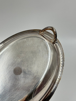 Блюдо посеребренное