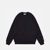  Толстовка мужская Carhartt WIP Chase Sweatshirt артикул:I033660_black - купить в магазине Дайс