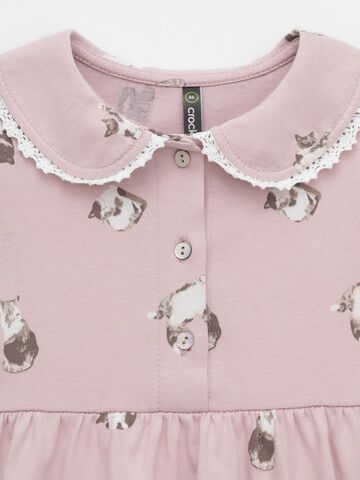 платье  для девочки  КР 5932/розово-бежевый 2706 Н082 к639