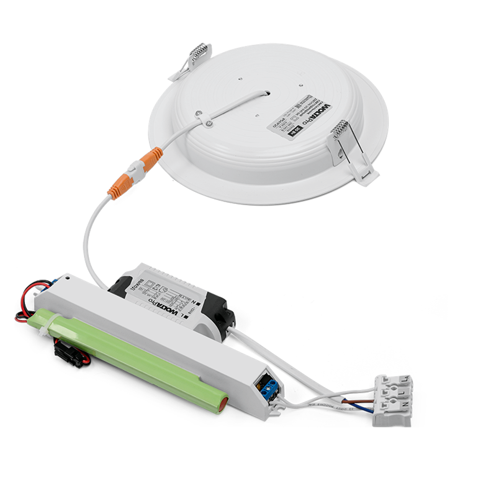 Светильник WOLTA PRO ДАУНЛАЙТ ДВО06-20-051-5К с БАП EM3 20Вт 5000К Матовый