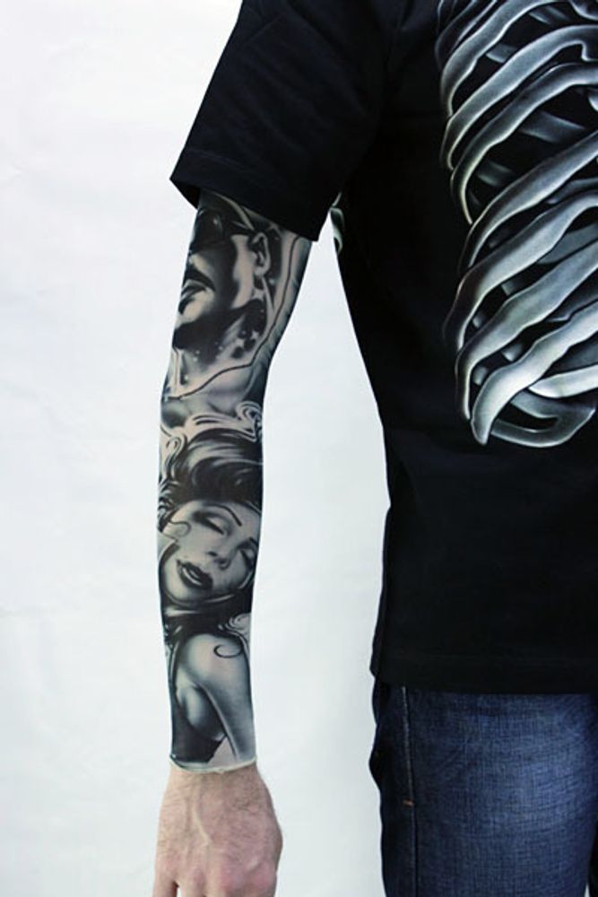Yiwu модные водонепроницаемые племенные полные тату рукава японские тату рукава наклейки в наличии