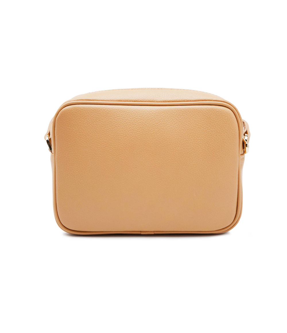 Кожаная сумка-мессенджер Patrizia Pepe - бежевый(8B0101 L001)