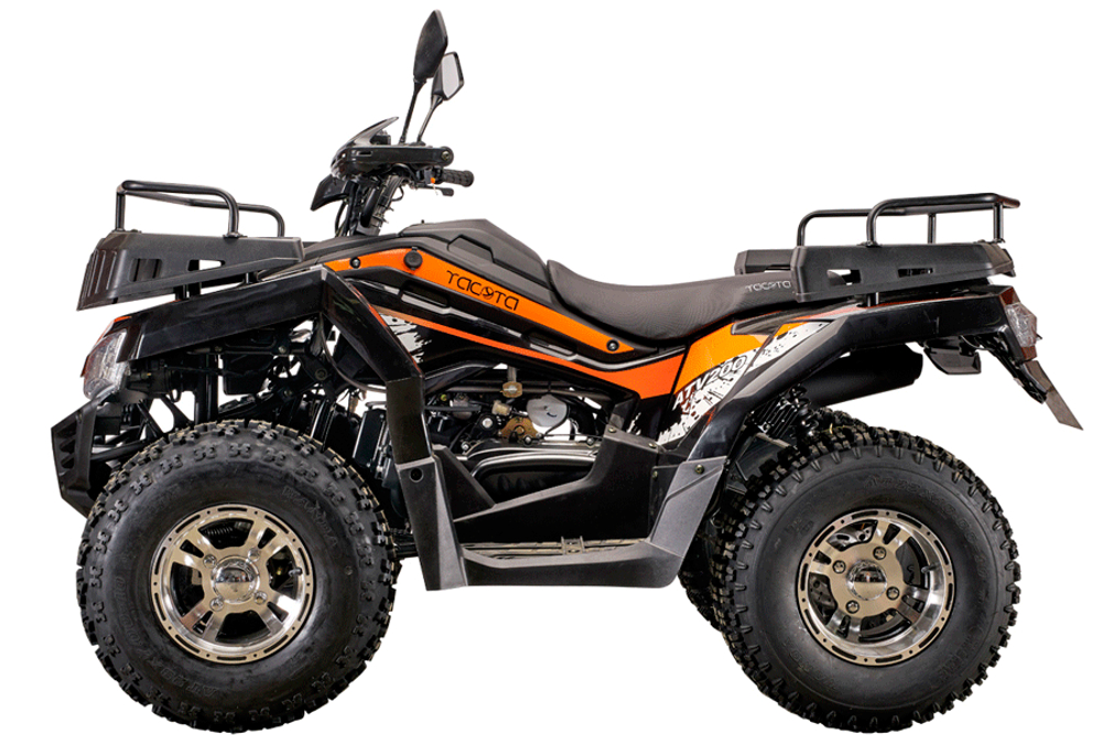 Yacota CABO 200LD 10" 2WD утилитарный заднеприводный квадроцикл 200 куб/см на литых дисках