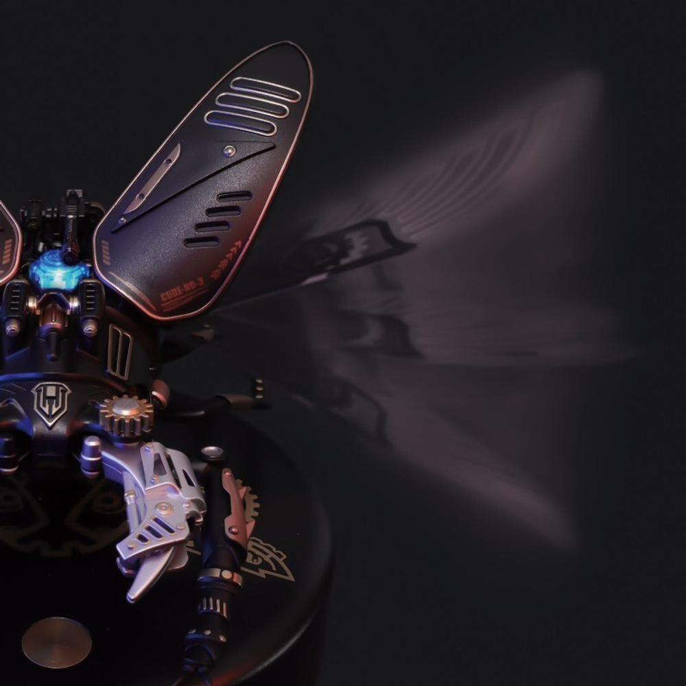 Штурмовой жук (Stag Beetle) от ROKR - конструктор, сборная механическая модель, 3D пазл, 3d головоломка