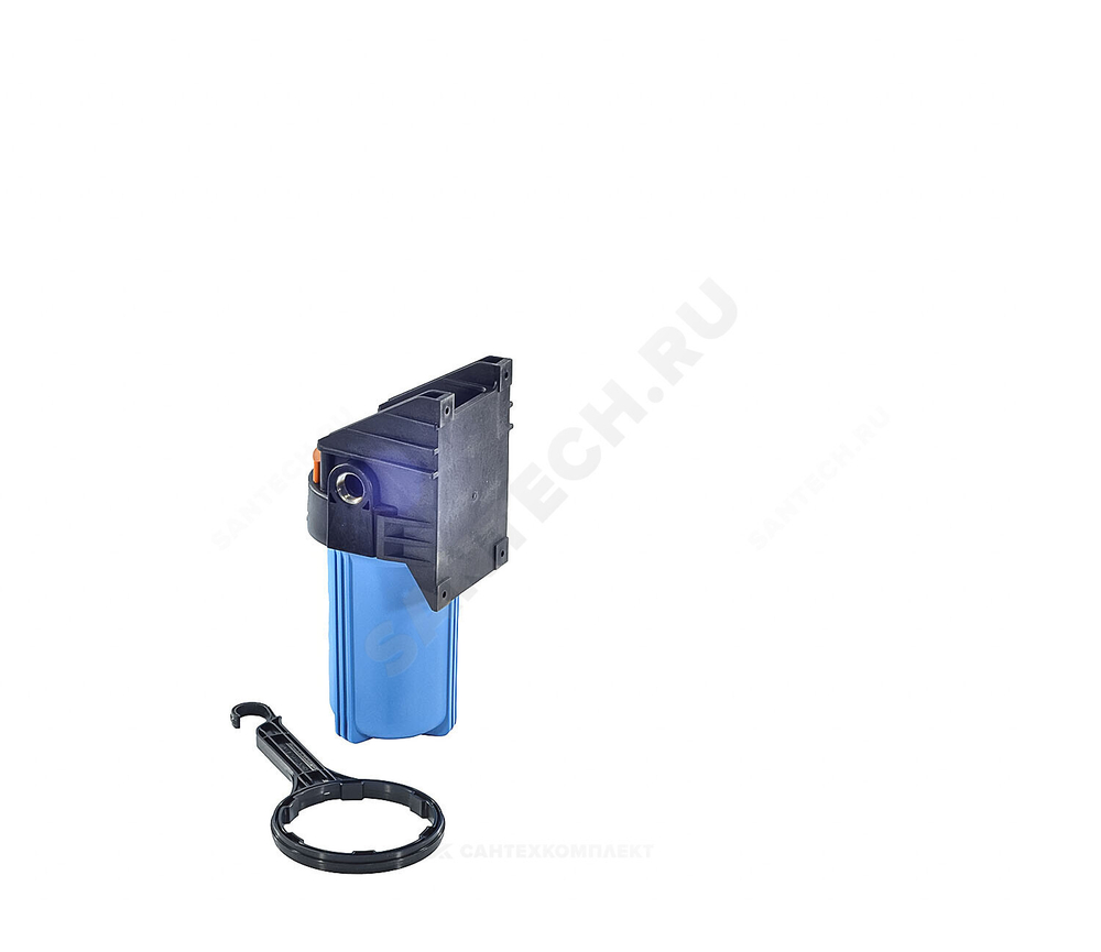 Корпус фильтра 1 М 1" ВР Ру10 1-ст без картриджей Big Blue 10" Джилекс 9054