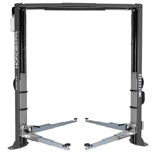 NORDBERG (N4125H-4,5T) Подъемник 2х стоечный 380В, г/п 4.5т, с верхней синхронизацией (серый)