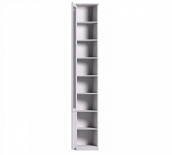 Шкаф книжный Sherlock 34, ясень светлый