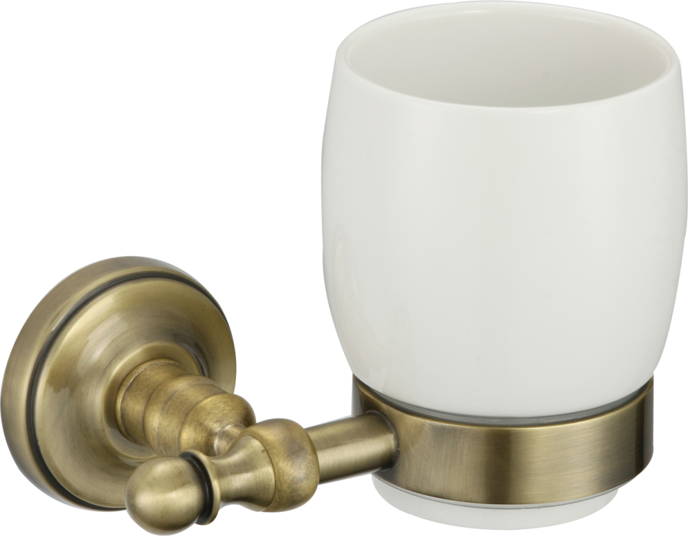 31060-D Стакан стекло (настенный) (БРОНЗА) GANZER (20/1шт)