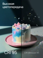 Светодиодный аккумуляторный осветитель Raylab RL-100A 3200-6500К с сумкой и адаптером