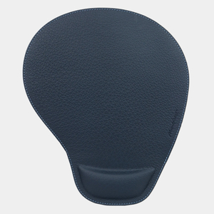 Коврик кожаный для мышки Elephant цвета синий мат