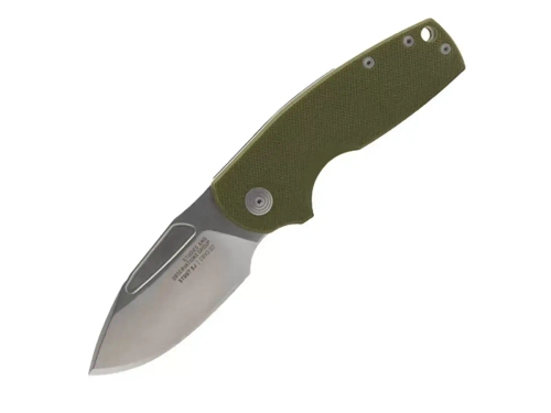 Нож складной SOG Stout SJ OD Green Stonewash сталь Cryo D2 рукоять G10 (SOG-16-03-01-57)
