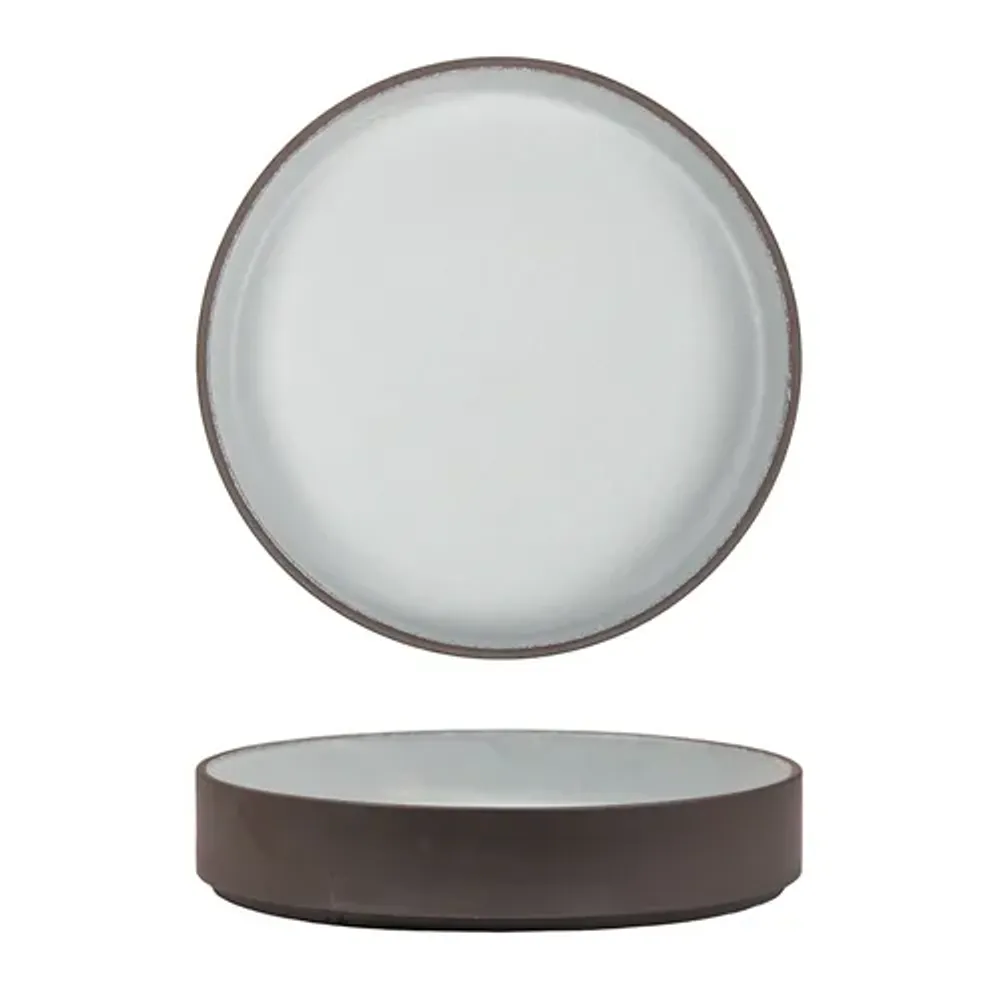 Салатник 600 мл d 19,7 cм h4 cм White Matt New Brown Taiga P.L. [6]