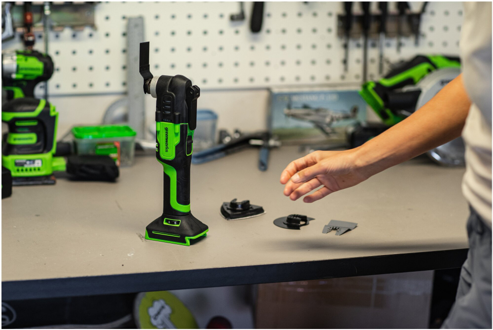 Реноватор аккумуляторный GREENWORKS G24MT 24 В, без АКБ и ЗУ (3400307)